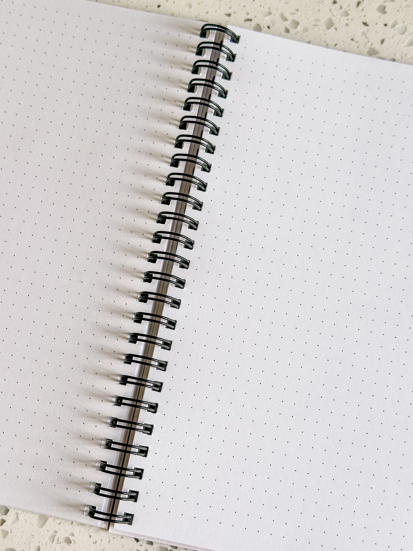 Fall Bookshelf Notebook - Dotted