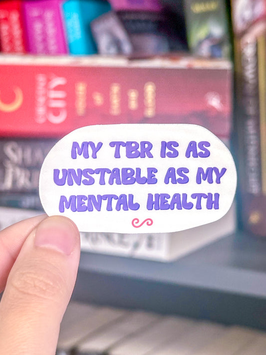 Unstable TBR Sticker