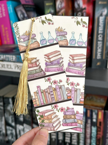 Bookshelf Apothecary Bookmark