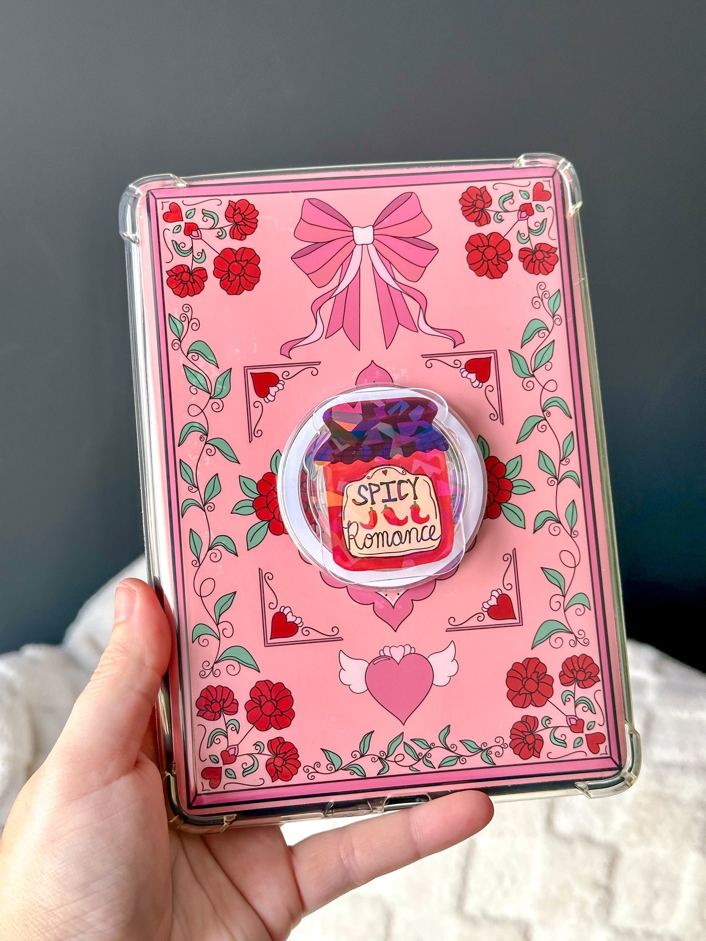 Spicy Romance Jam Holographic Magnetic Device Grip