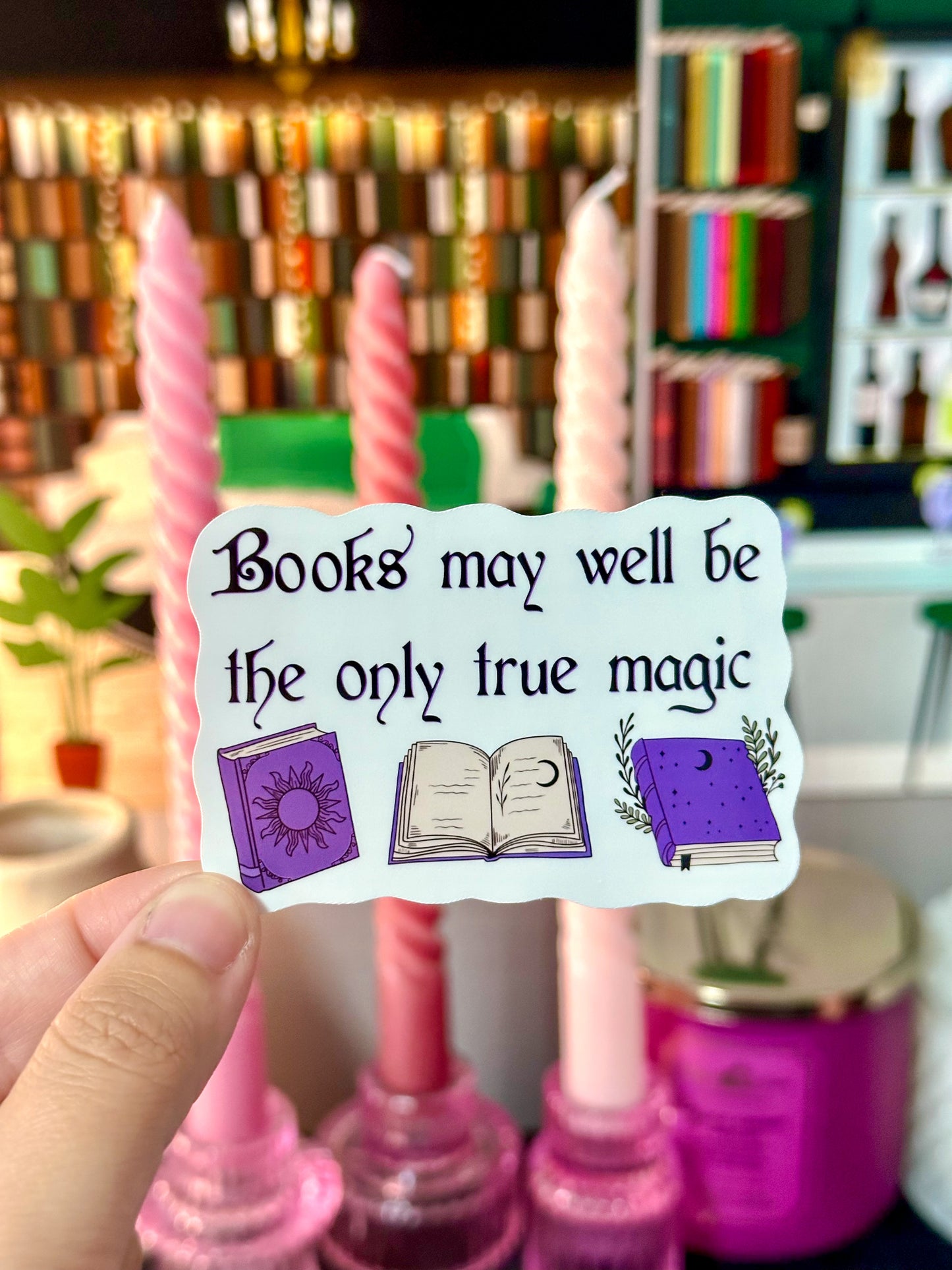 Books Are Magic Sticker