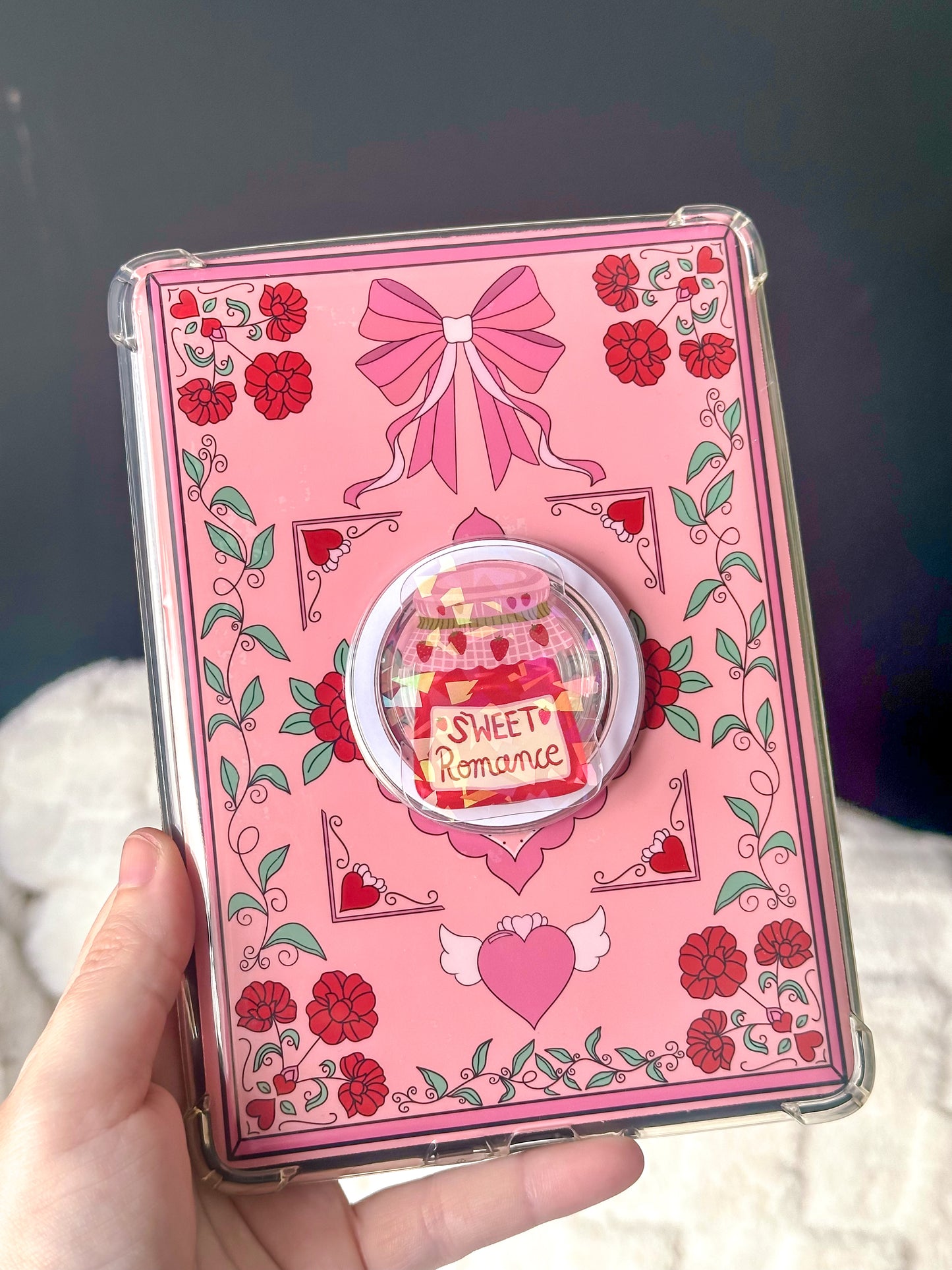 Sweet Romance Jam Holographic Magnetic Device Grip