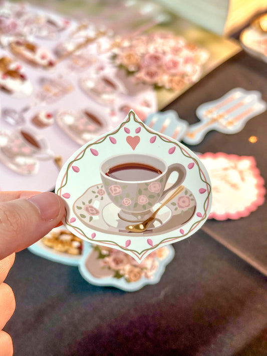 Cute Tea Sticker