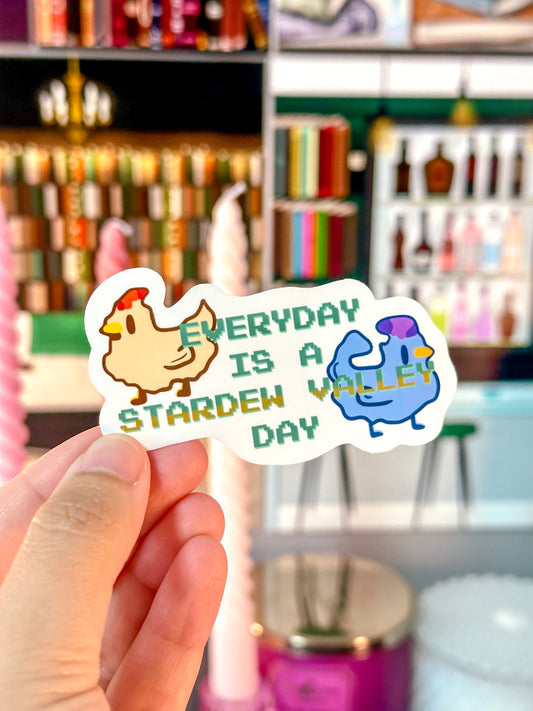 Everyday Is A Stardew Valley Day Sticker