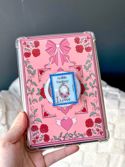 Gothic Fantasy Stamp Holographic Magnetic Device Grip