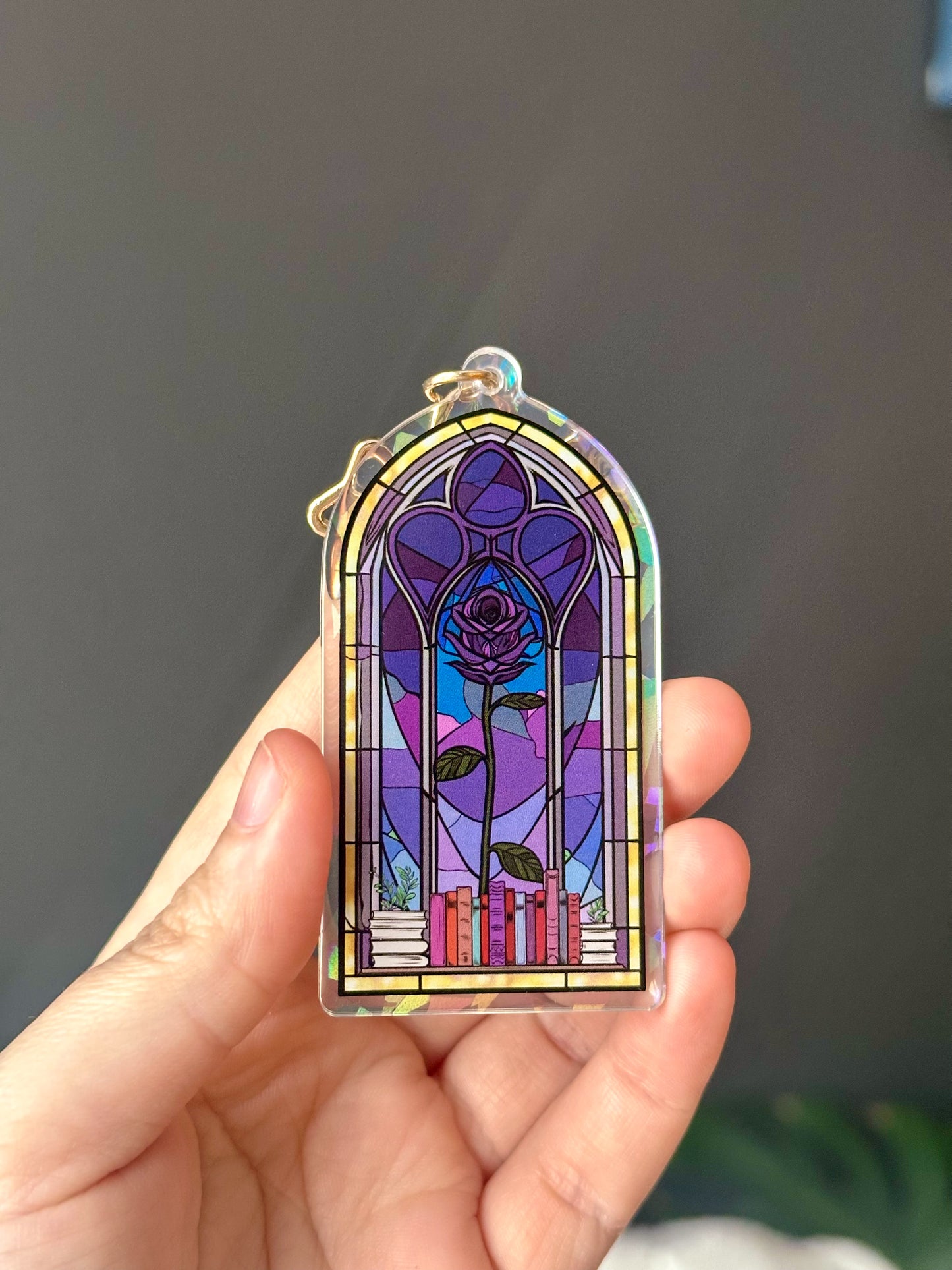 The Night Court Acrylic Holographic Keychain