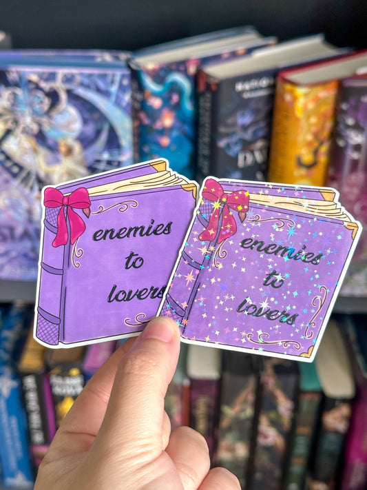 Enemies To Lovers Book Sticker