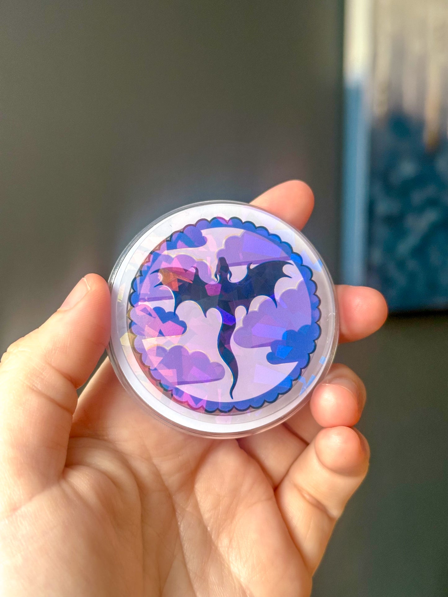 Dragon Holographic Magnetic Device Grip
