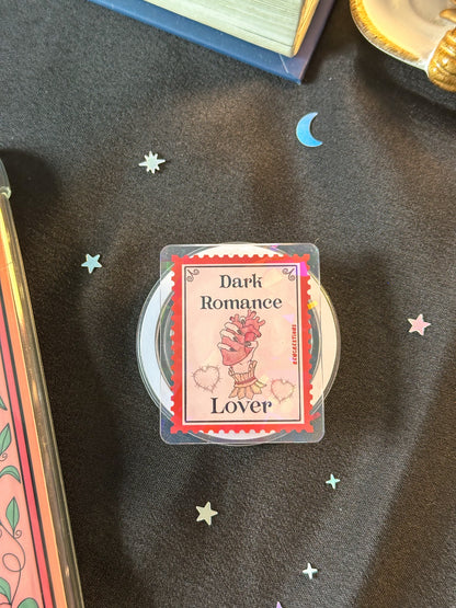 Dark Romance Stamp Holographic Magnetic Device Grip