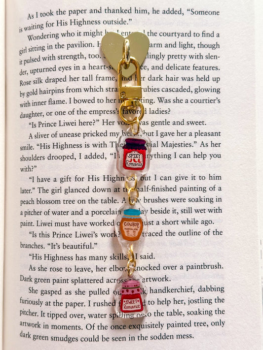 Bookish Jams Charm