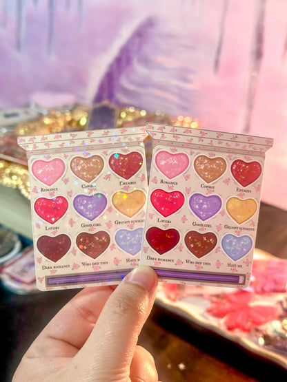 Bookish Eyeshadow Palette Sticker