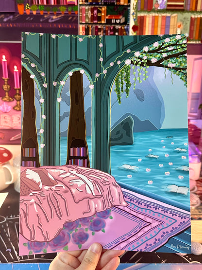 Where Stories Drift Art Print