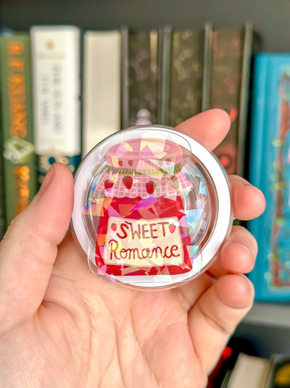 Sweet Romance Jam Holographic Magnetic Device Grip