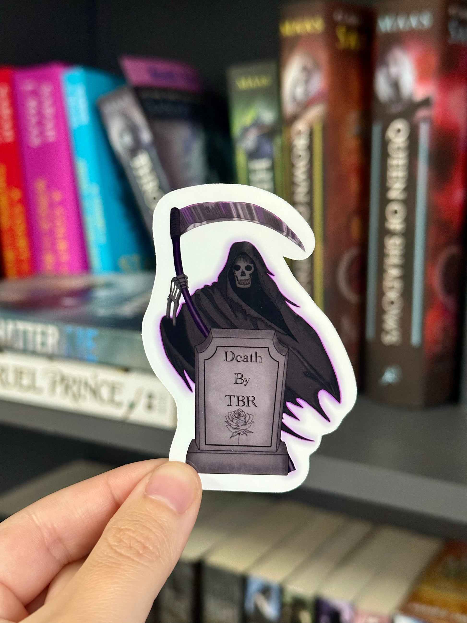 Death By TBR sticker