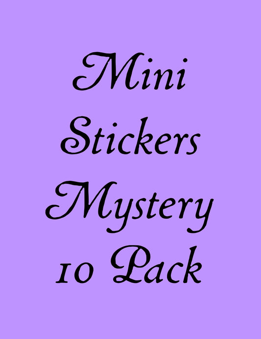 Mini Stickers Mystery 10 Pack