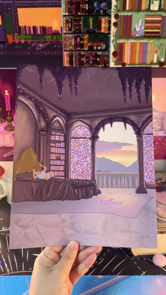 Wisteria House Art Print