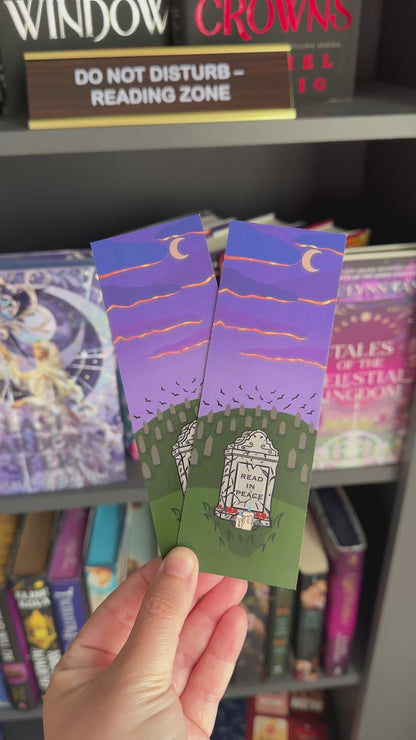 Read In Peace Bookmark