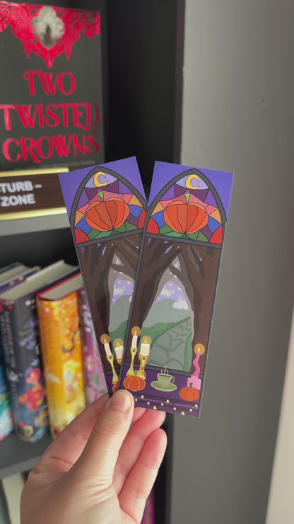 Halloween Window Bookmark