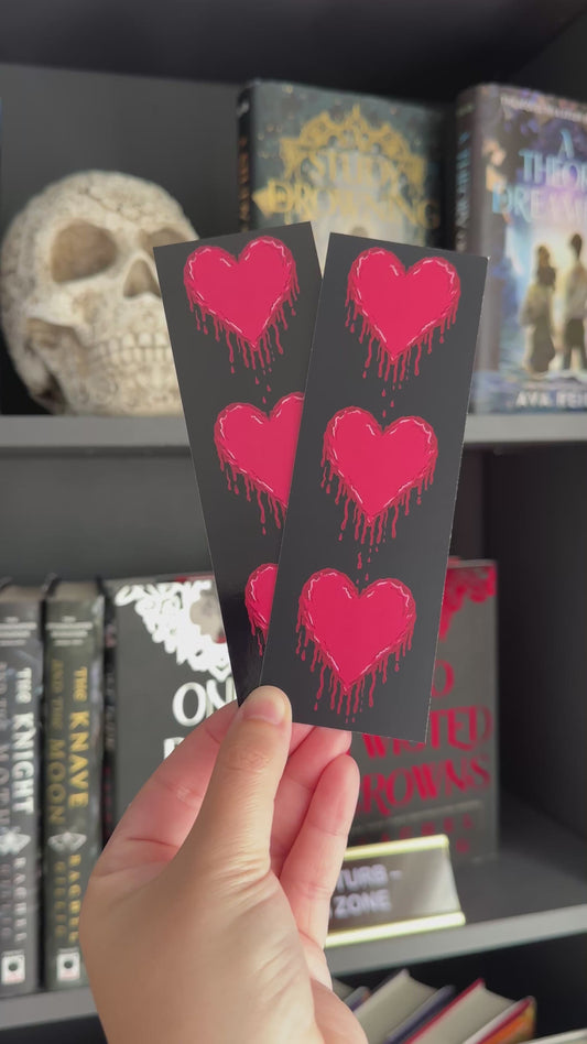 Bleeding Hearts Bookmark