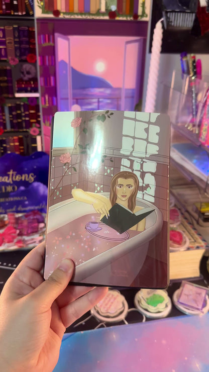 Reading In The Tub E-Reader Sticker Insert