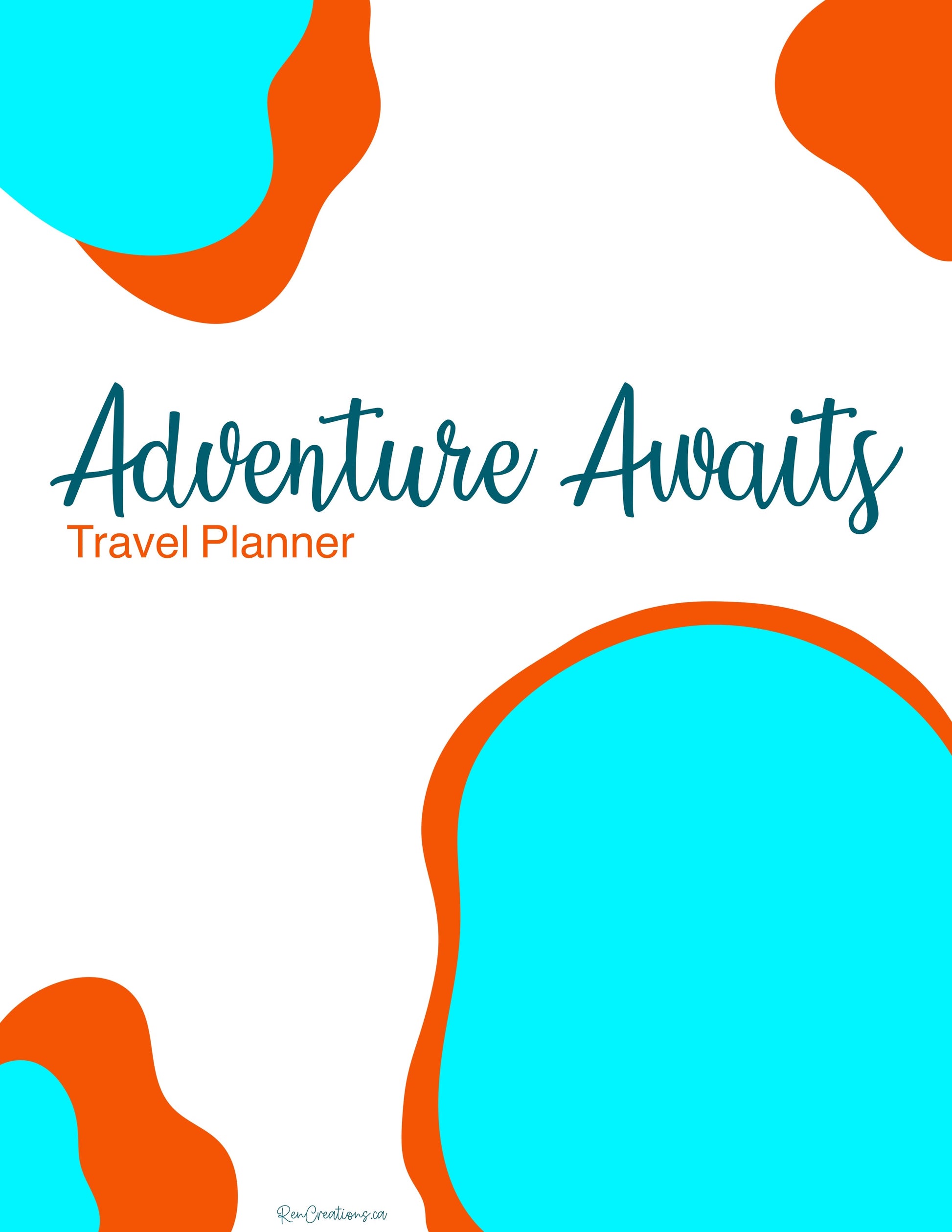 Adventure Awaits Digital Travel Planner