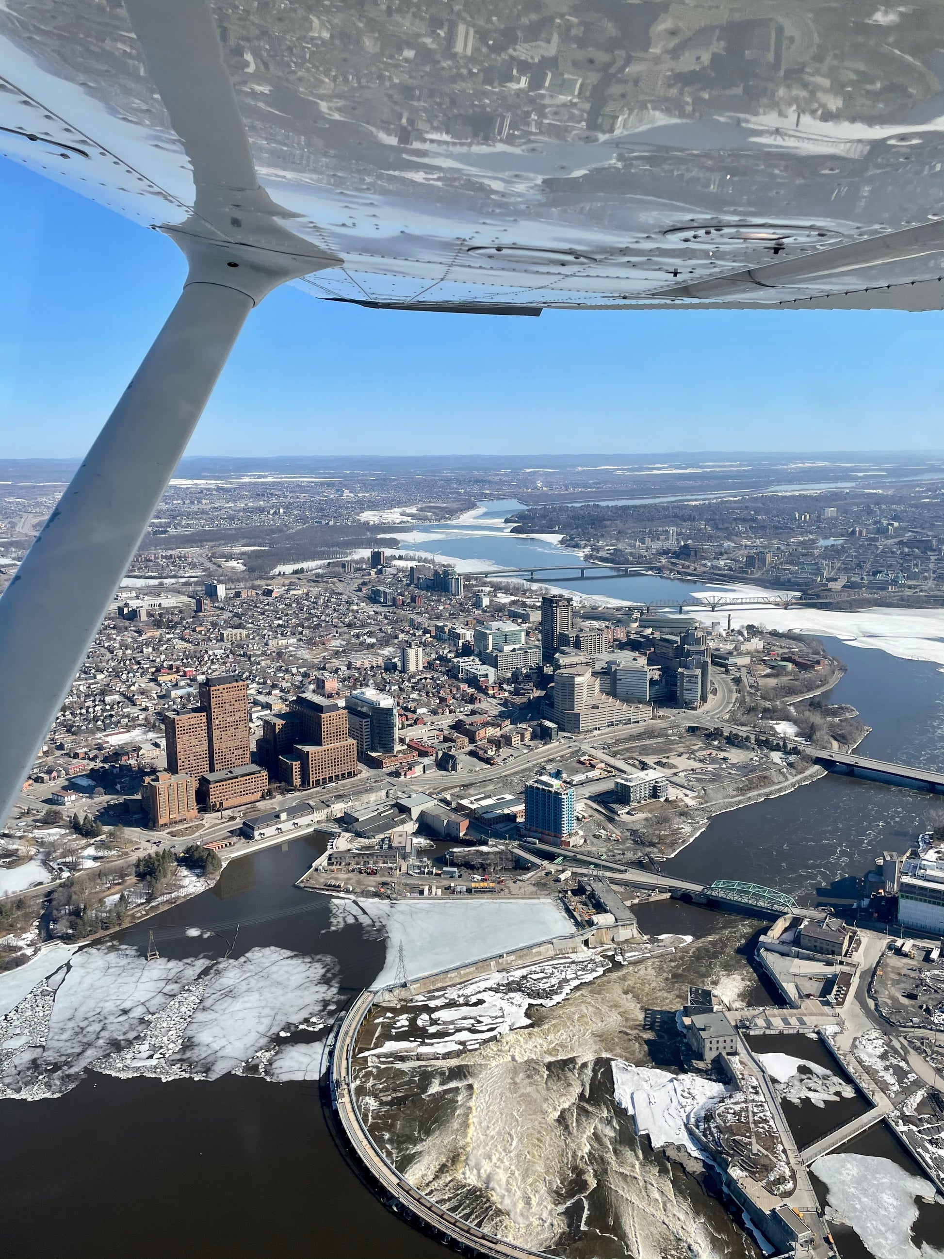 Ottawa Aerial Art Print