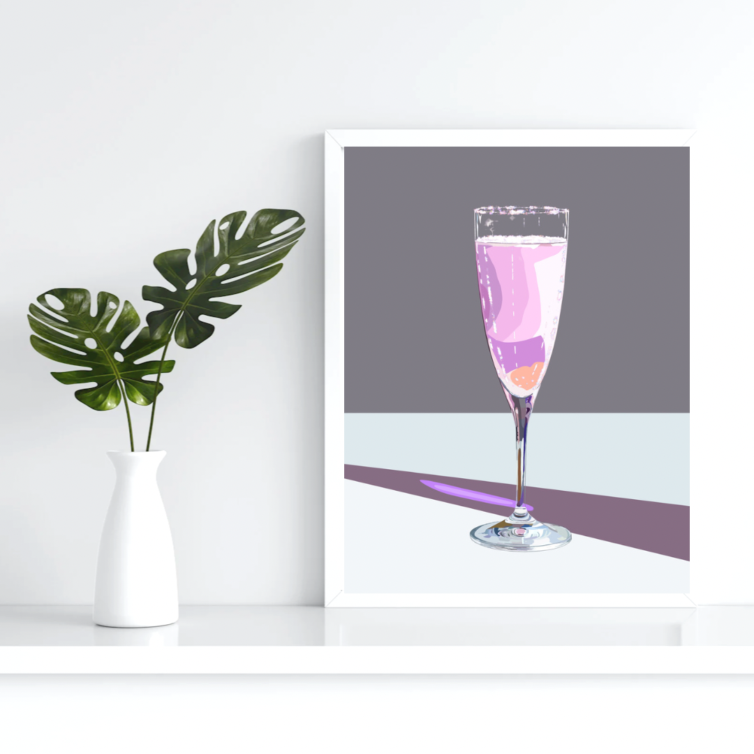 Gin Cocktail Print