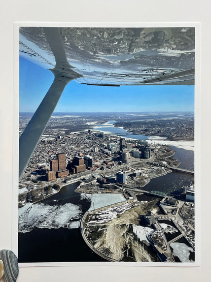 Ottawa Aerial Art Print