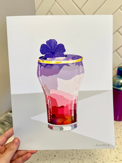 Summer Cocktail Print