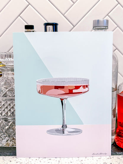 Sparkling Cocktail Print