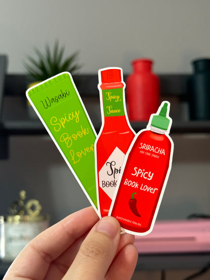 Three Pack Spicy Book Lover Stickers