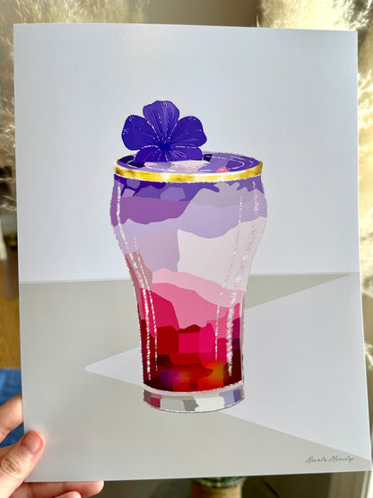 Summer Cocktail Print